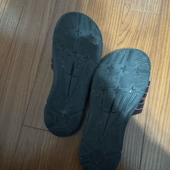 Under Armour Black and Pink Women's Slides - Picture 2 of 3